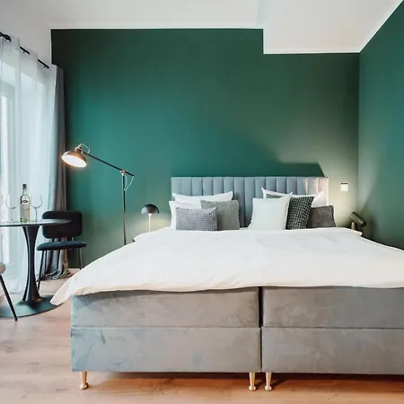 City-Studio Im Innenhof Mit Boxspring-Bett Und Community-Raum Munster  Exterior photo