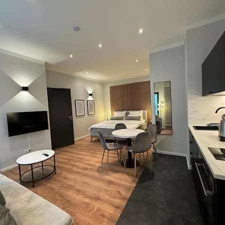 City-Studio Im Innenhof Mit Boxspring-Bett Und Community-Raum Munster  Exterior photo