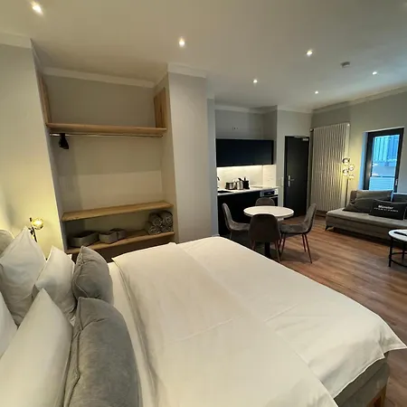 City-Studio Im Innenhof Mit Boxspring-Bett Und Community-Raum Munster  Room photo
