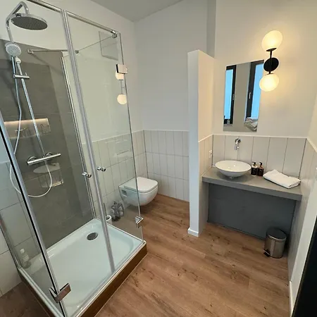 City-Studio Im Innenhof Mit Boxspring-Bett Und Community-Raum Munster  Exterior photo