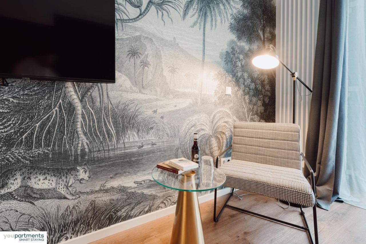 Apartment City-studio Im Innenhof Mit Boxspring-bett Und Community-raum