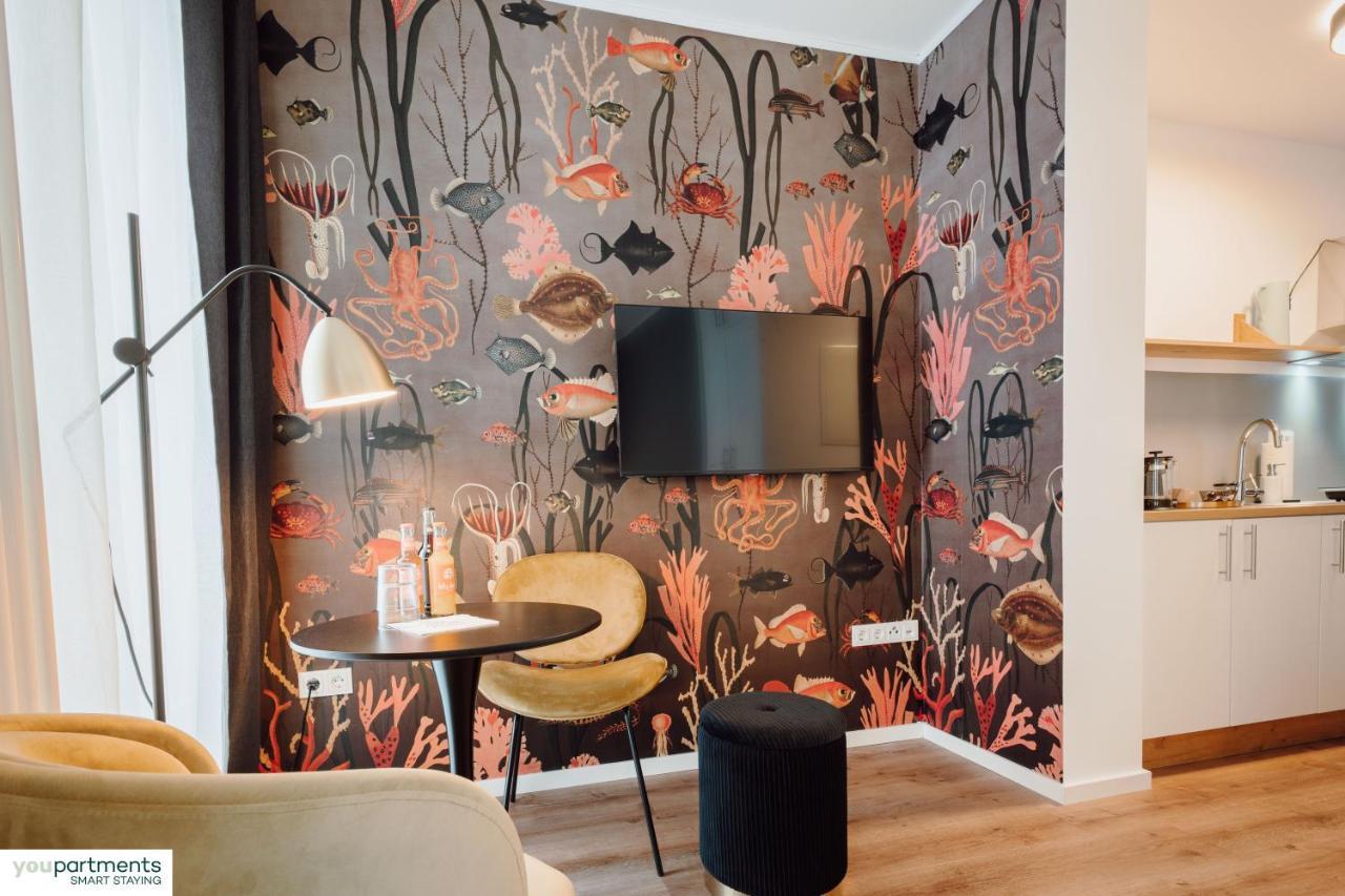 Apartment City-studio Im Innenhof Mit Boxspring-bett Und Community-raum