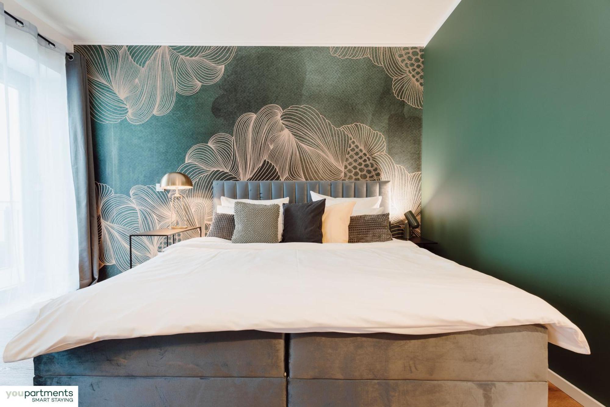City-studio Im Innenhof Mit Boxspring-bett Und Community-raum