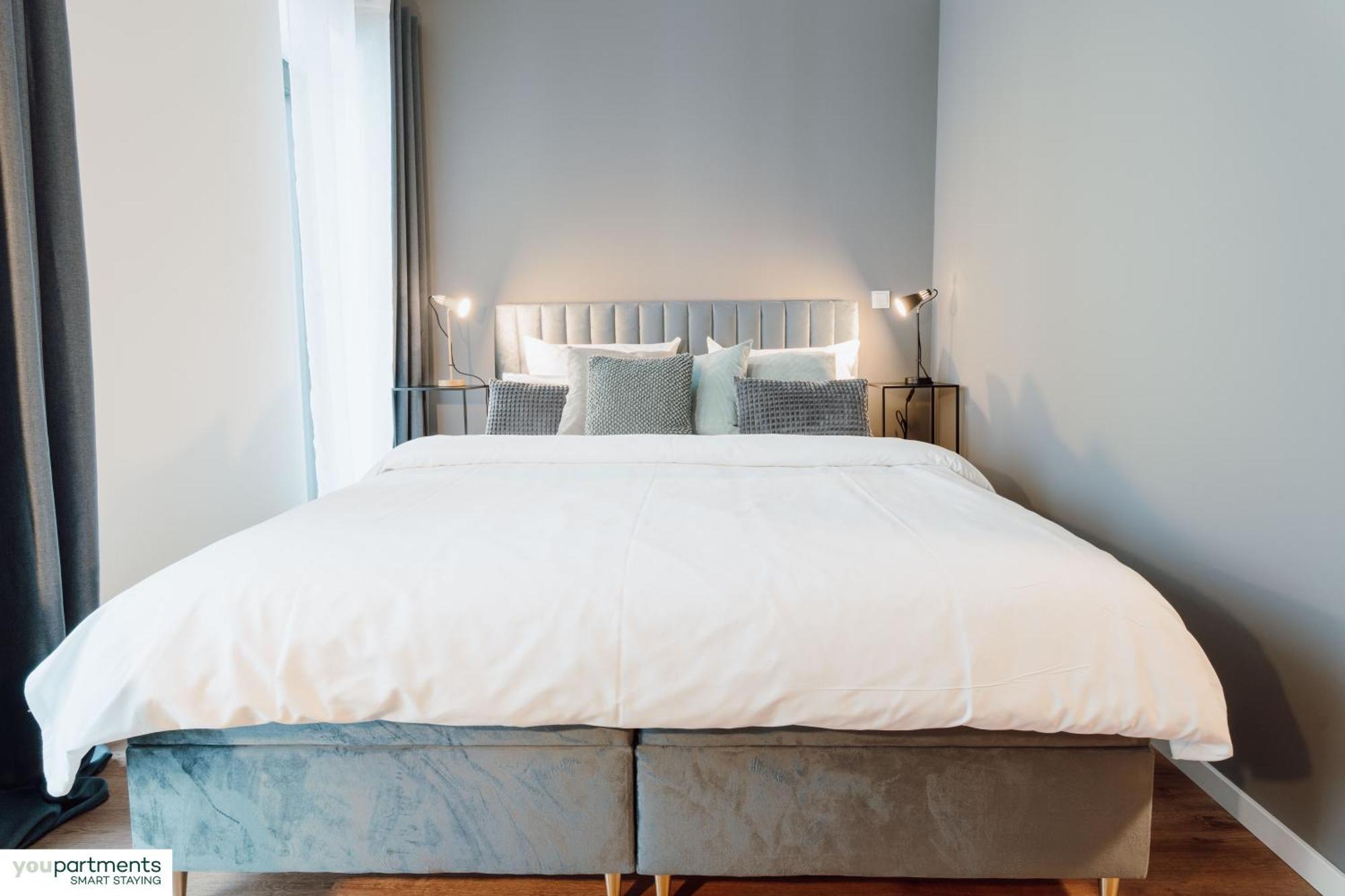 City-studio Im Innenhof Mit Boxspring-bett Und Community-raum Apartment *